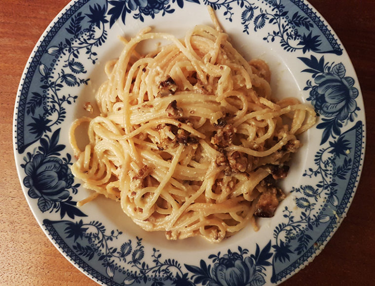 Vegi Spaghetti Carbonara | Aus meiner Küche