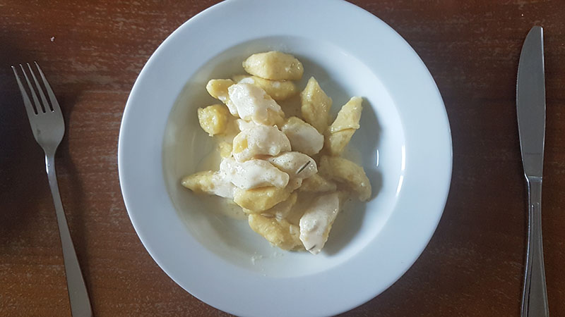 Kartoffelgnocchi mit Rosmarinsauce | Aus meiner Küche